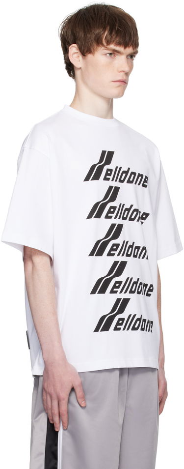 T-shirt We11done Printed T-Shirt Vit | WD-TP6-20-074-U-WH, 4