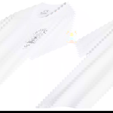 T-shirt Casablanca Casablanca Casa Way Mountain Printed T-Shirt, Size Large Vit | MPF25-JTS-001-08, 0