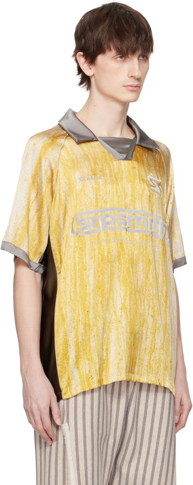 Jersey Serapis Serapis Drips Silk Football Polo Gul | SS25_FT_3S, 1