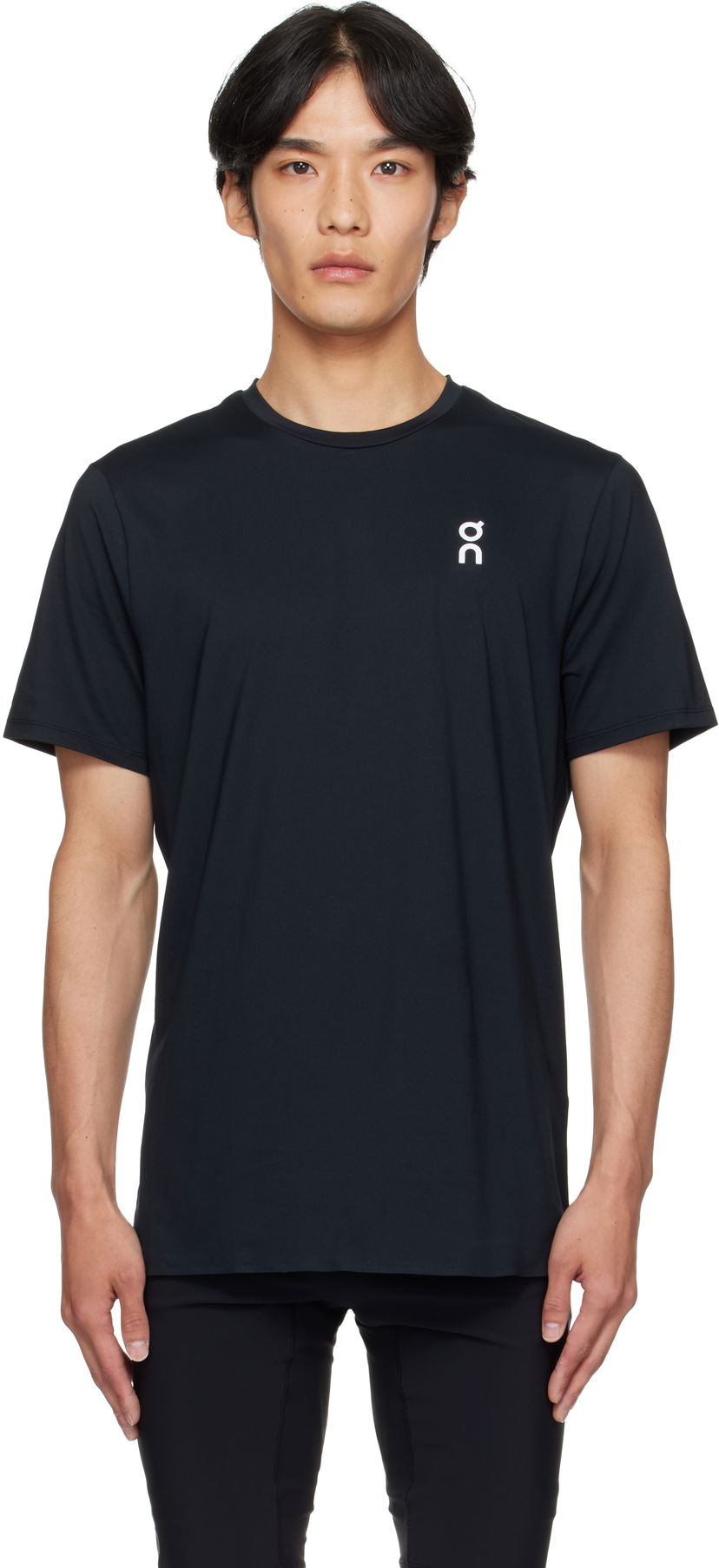 T-shirt On Running Court-T Performance T-Shirt Svart | 1ME10860485