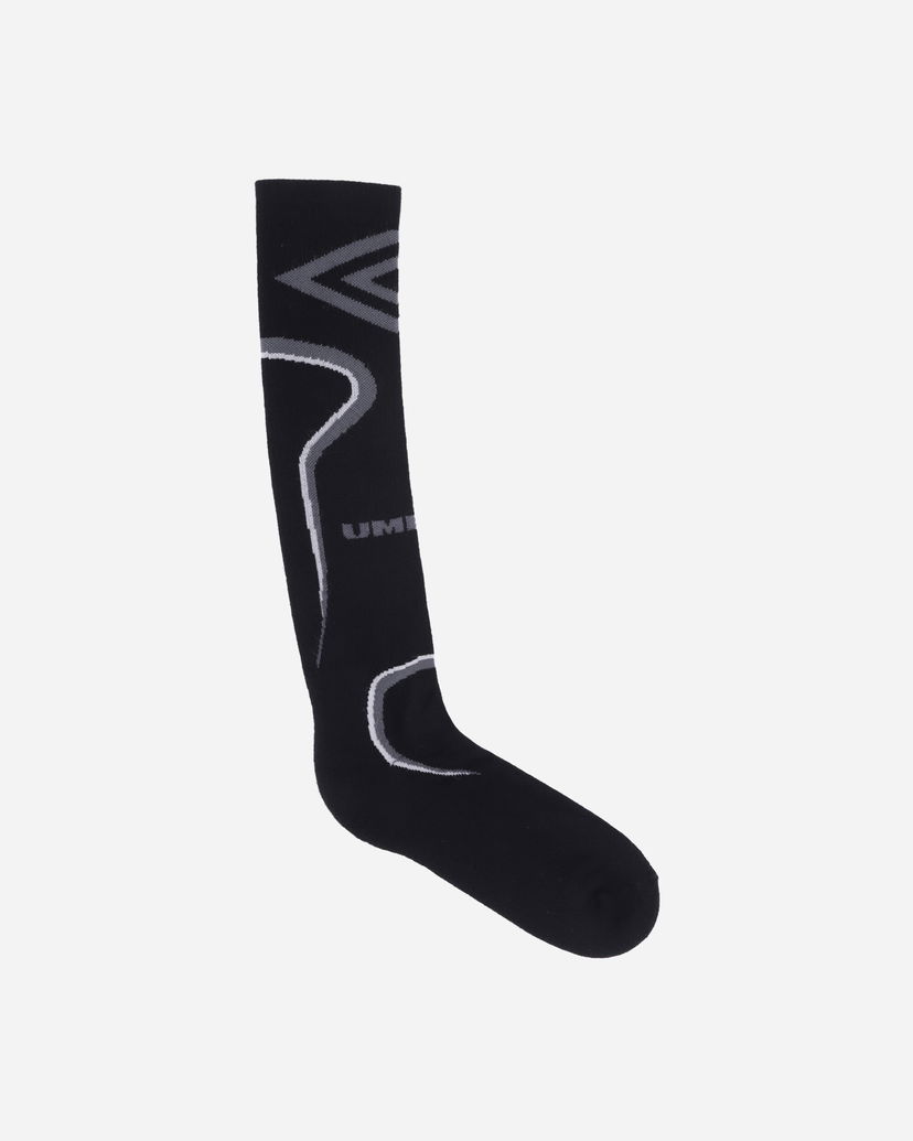 Strumpor Umbro Knee High Socks Svart | UBMW0167JY41 BLK0001