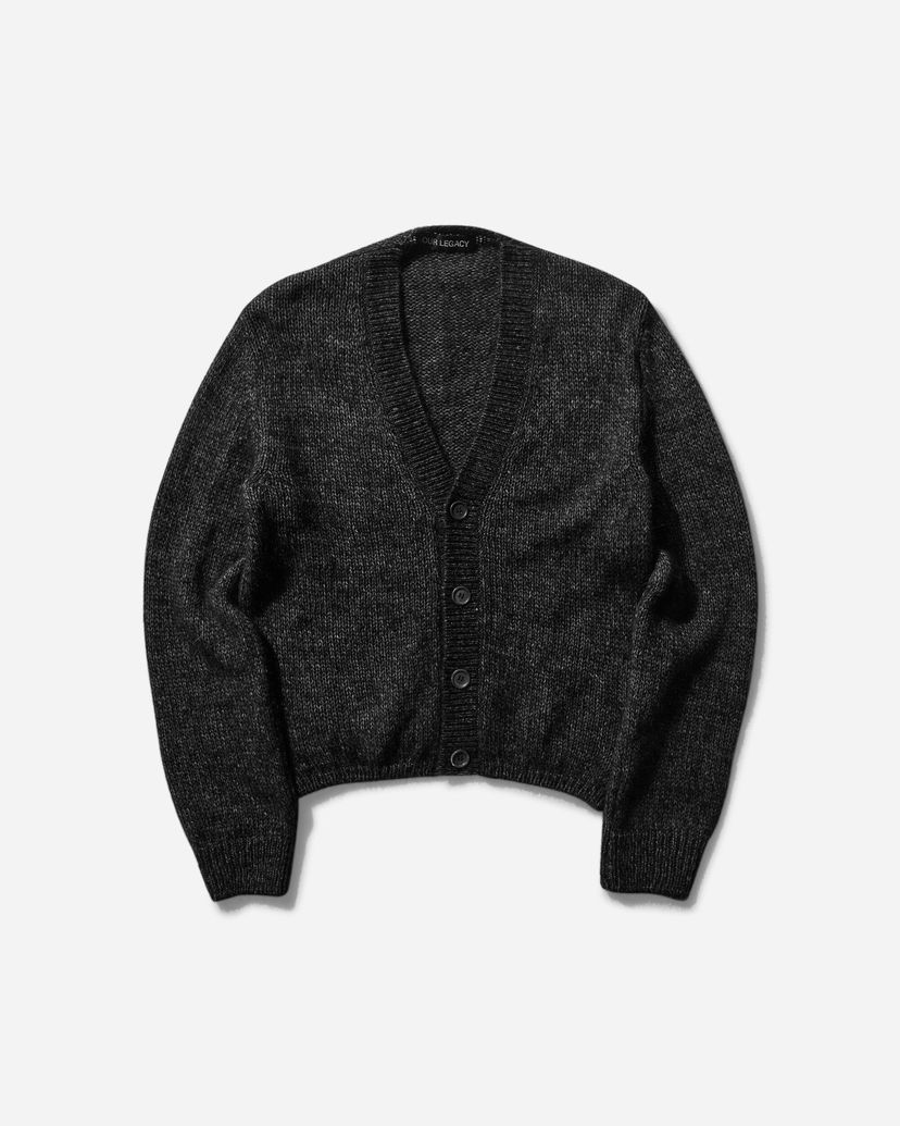 Sweater OUR LEGACY Academy Cardigan Svart | W4243AP PN