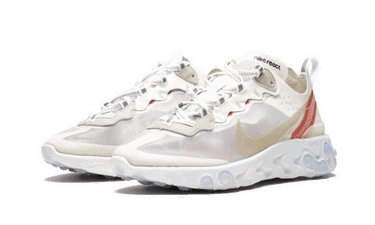 Sneakers och skor Nike React Element 87 ''Light Bone'' Vit | AQ1090-100, 3