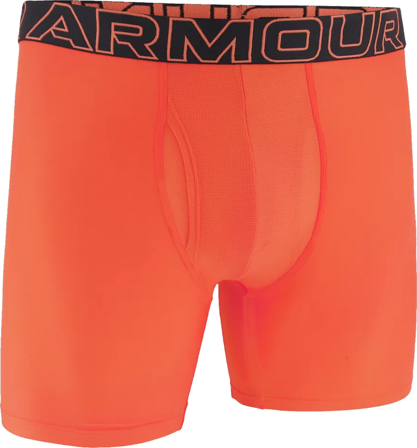 Boxare Under Armour Under Armour Performance Tech™ 6" Boxerjock® Boxer Briefs Orange | 1383849-847