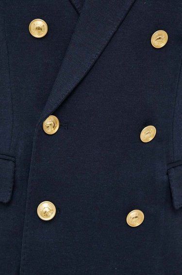 Jacka Polo by Ralph Lauren Double-Breasted Wool-Blend Blazer Mörkblå | 211910134, 4