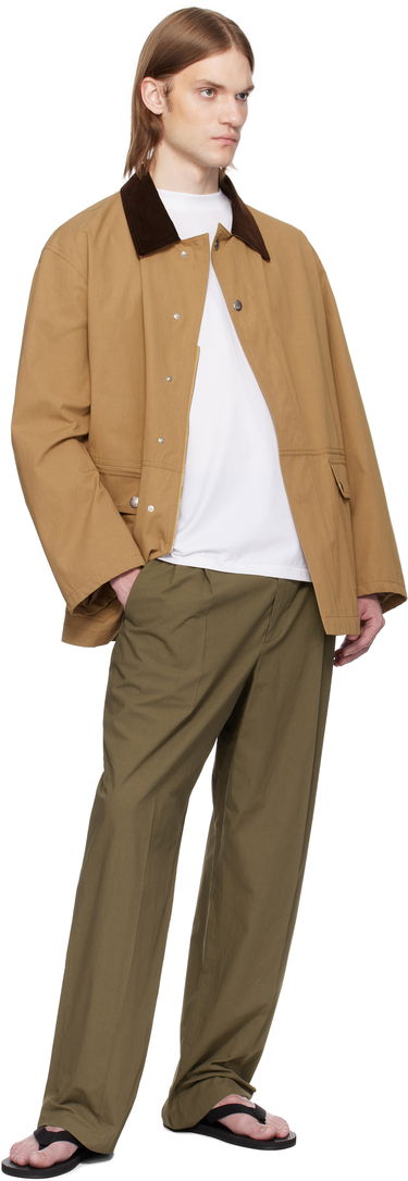 Parkas The Row The Row Frank Chore Jacket Beige | 618-W3562, 3