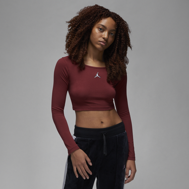 T-shirt Jordan Flight Top Bourgogne | DQ4465-645, 0