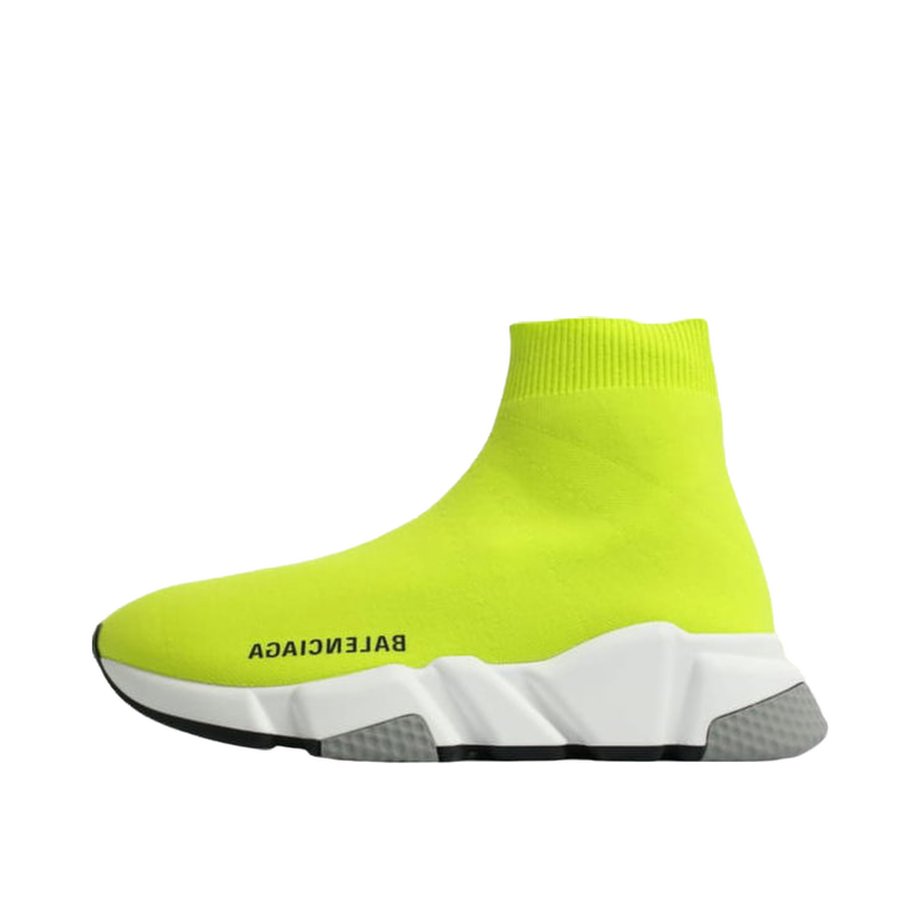 Sneakers och skor Balenciaga Speed Trainer Lime White Grey Black W Grön | 587280W17217091