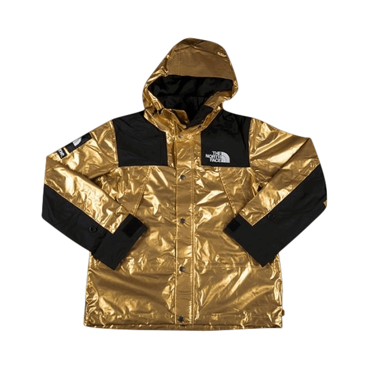 Parkas Supreme The North Face x Metallic Mountain Parka Metallisk | SS18J2 GOLD, 0