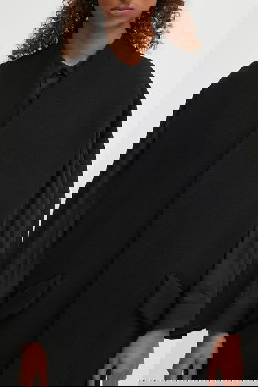 Klä Maison Margiela MM6 Maison Margiela Oversized Mini Shirt Dress Svart | S52CT0793.M35480.900, 3