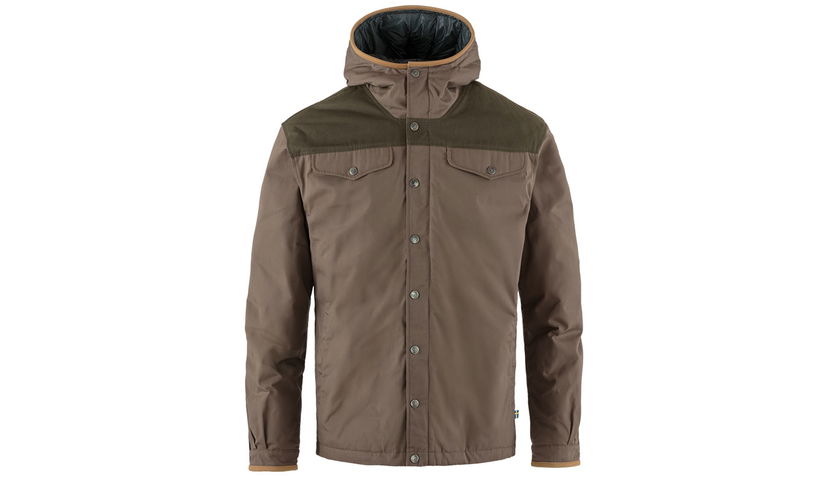 Pufferjacka FJÄLLRÄVEN Greenland No. 1 Down Jacket Brun | F87021-244-633
