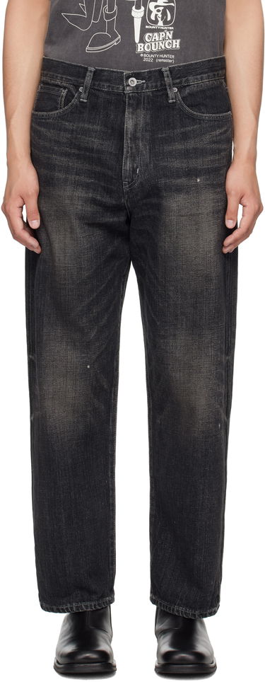 Jeans Neighborhood Neighborhood Washed DP Basic Jeans Svart | 251XBNH-PTM05, 0