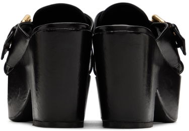 Kläder BY FAR BY FAR Lenka Platform Heeled Sandals Svart | 22SSLNKMBLGLS, 1