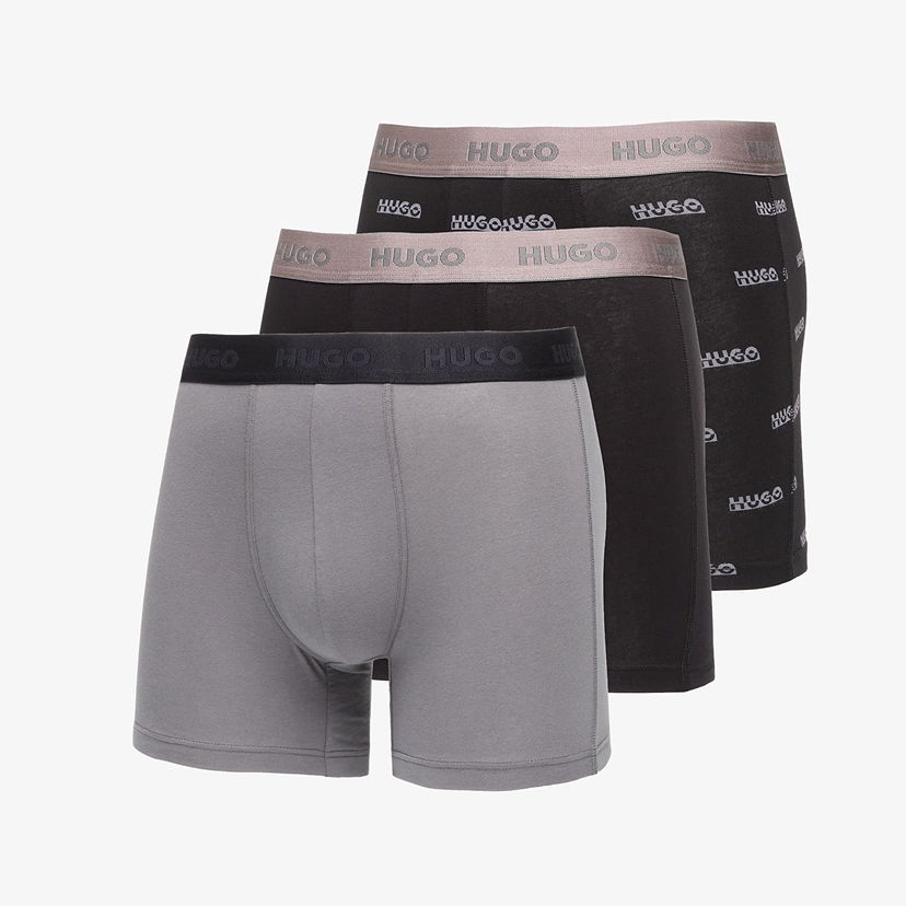 Boxare BOSS Hugo B-Boxer Briefs Gift 3-Pack Multicolor Flerfärgad | 50549177-002
