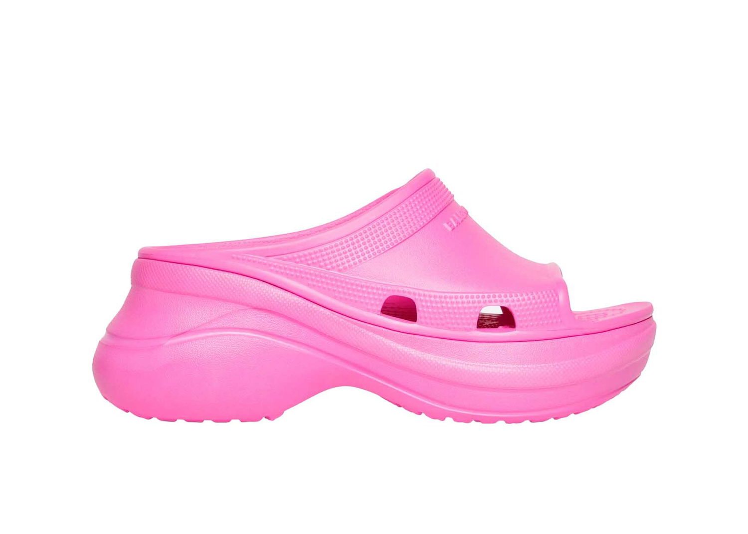 Sneakers och skor Balenciaga Crocs x Pool Slide Sandals Pink W Rosa | 677389W1S8E5300, 0