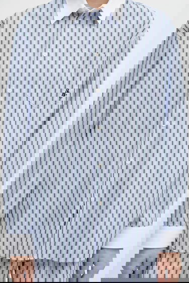 Skjorta Sporty & Rich Src Oversized Striped Shirt with Classic Collar Flerfärgad | SI019621302MU02, 3