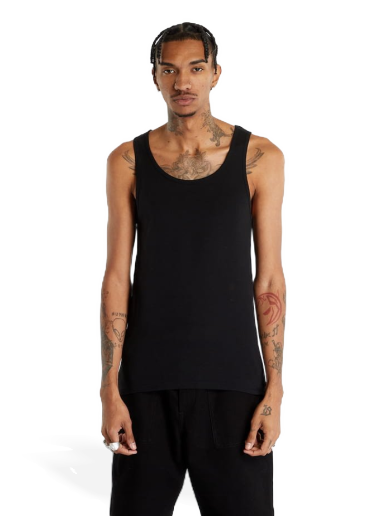 Linne Urban Classics 2-Pack Seamless Tanktop Svart | TB2252-00007