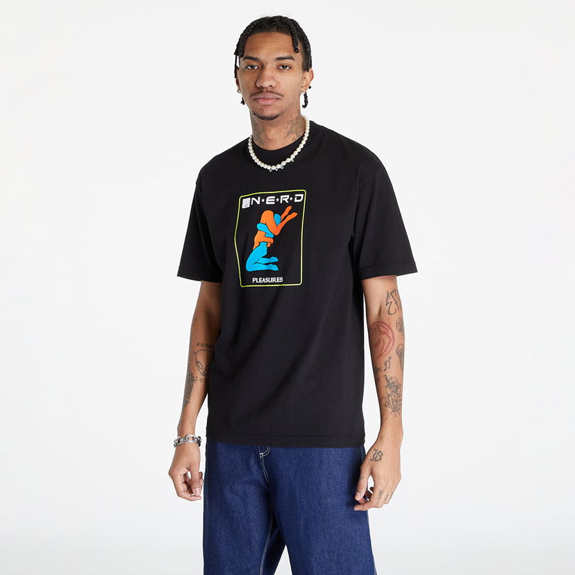 T-shirt Pleasures x N.E.R.D Provider Svart | P23N005 BLACK