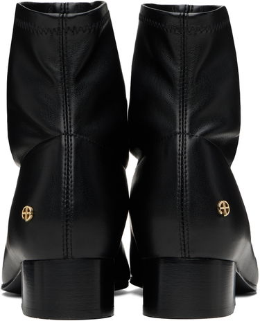 Kläder Anine Bing ANINE BING Hilda Flat Ankle Boots Svart | A-14-1209-000, 1