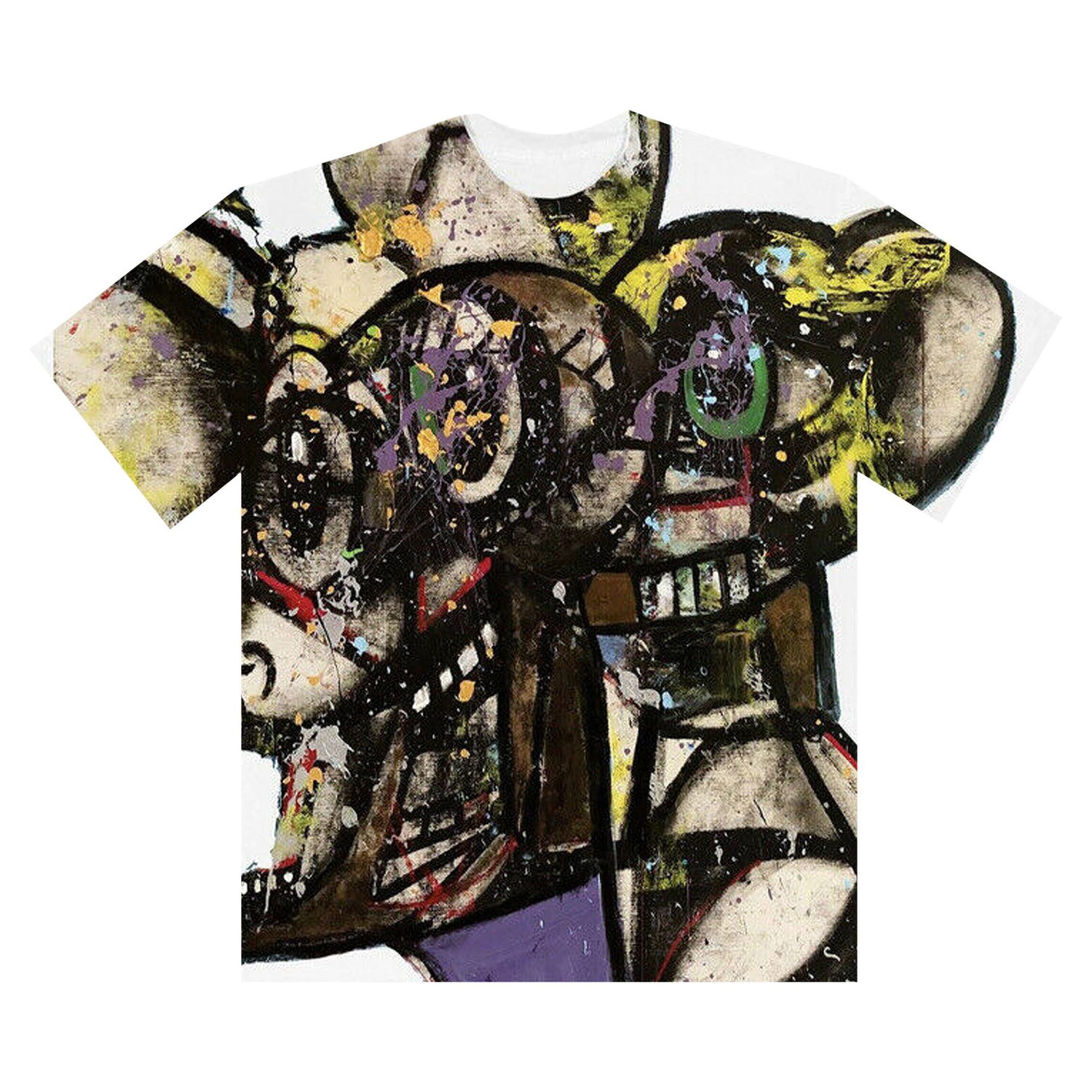 T-shirt Cactus Jack by Travis Scott Portrait Of Travis T-Shirt Vit | CJMF SS06 WHIT, 1