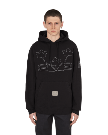 Sweatshirt Sad Boys Gear Slam Jam Hooded Svart | SBGHOODIESJ 001, 0