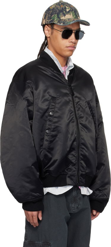 Bomberjacka Acne Studios Acne Studios Logogram Bomber Jacket Svart | B90819-, 1