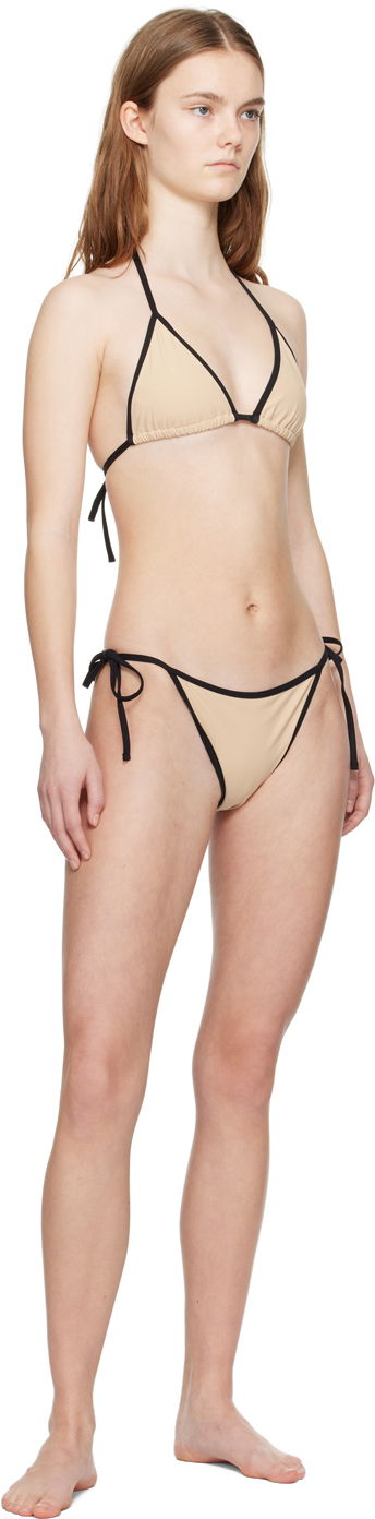 Badkläder TOTEME Tie Bikini Beige | 241-WSW1028/WSW1029-FB0097, 3