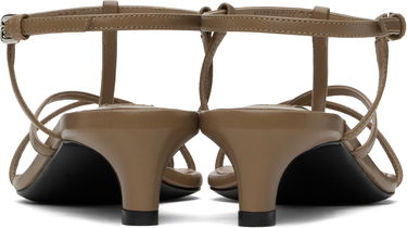 Sneakers och skor Jil Sander Jil Sander High Heeled Tie Sandals Brun | J15WP0129_P8389, 1