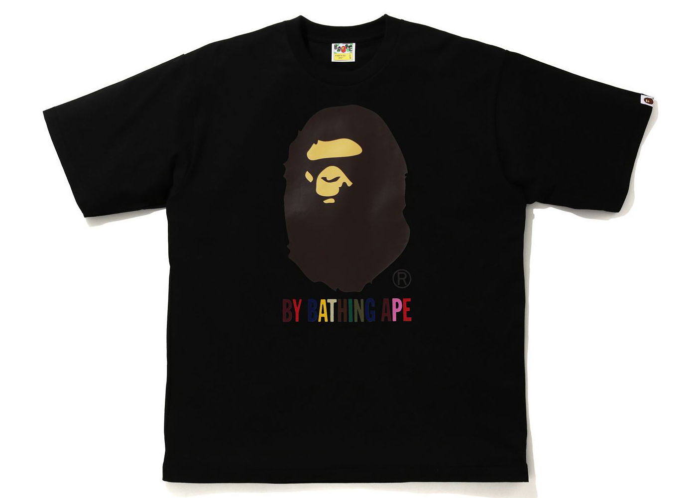 T-shirt BAPE Colors By Bathing Ape Relaxed Fit Tee Svart | 1H30-110-023, 0