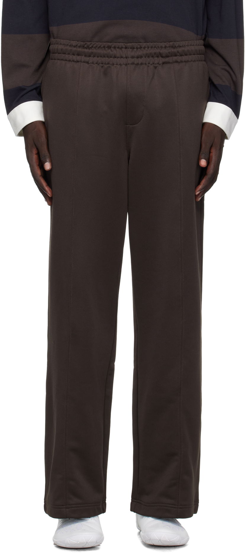 Träningsbyxor Lacoste Lacoste Loose Fit Fleece Sweatpants Brun | XH5889_SKB