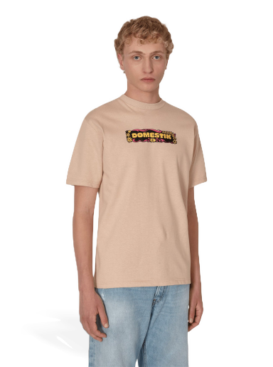 T-shirt DOMESTIK Into Other World T-Shirt Beige | D01250093 1
