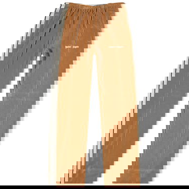 Träningsbyxor Palm Angels Velvet Loose Track Pants Beige | PWCJ010F23FAB0026103, 0