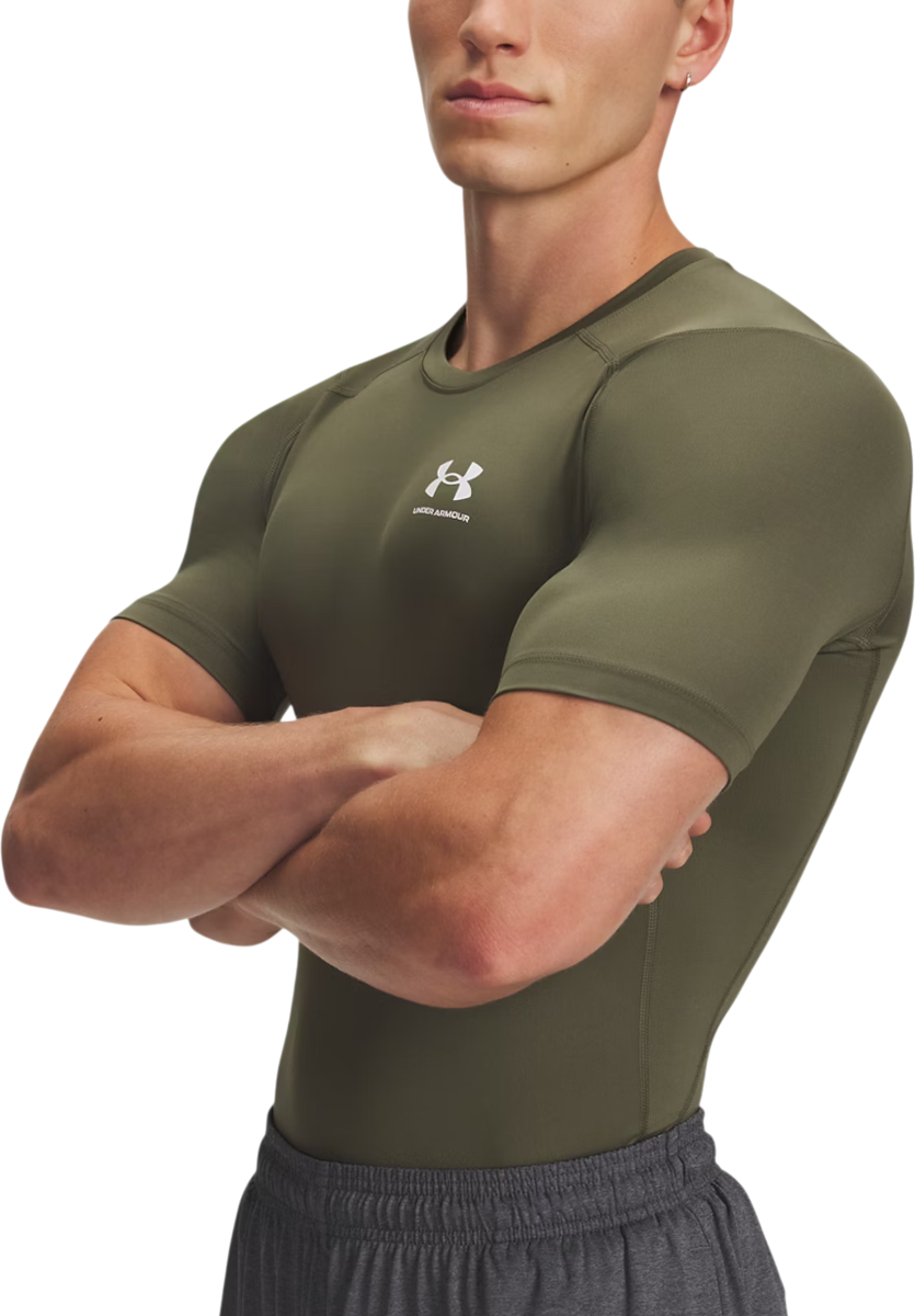 T-shirt Under Armour HG Armour Comp Short Sleeve Compression T-Shirt Grön | 1361518-391, 0