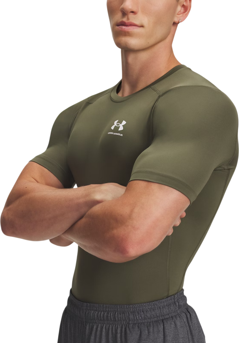 T-shirt Under Armour HG Armour Comp Short Sleeve Compression T-Shirt Grön | 1361518-391