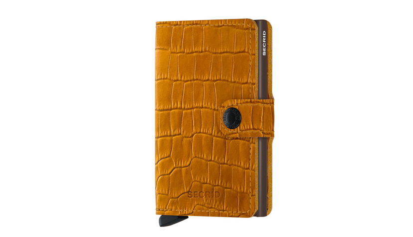 Plånbok Secrid Secrid Miniwallet Cleo Ochre-Brown Orange | MCl-Brown