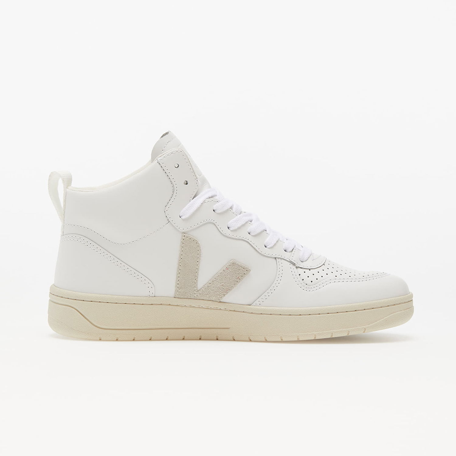 Sneakers och skor Veja V-15 Leather "Extra White/ Natural" Vit | VQ0201270B, 1
