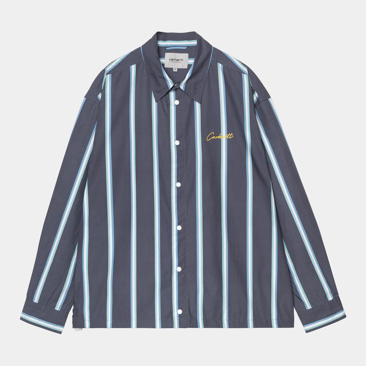 Skjorta Carhartt WIP L/S Striped Todd Shirt Flerfärgad | A252018_9, 0