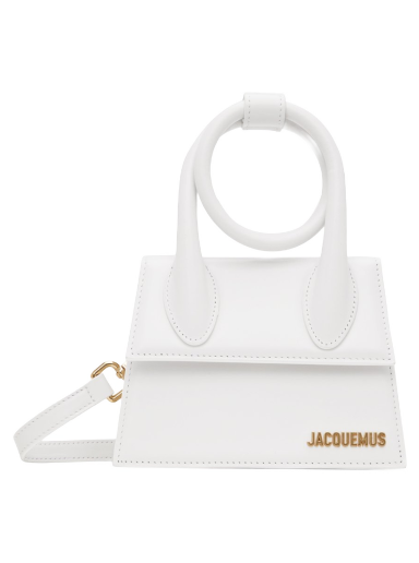 Axelväska Jacquemus 'Le Chiquito Nœud' Bag Vit | 21H213BA005-3000