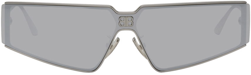 Solglasögon Balenciaga Shield 2.0 Sunglasses Metallisk | BB0192S-004, 0
