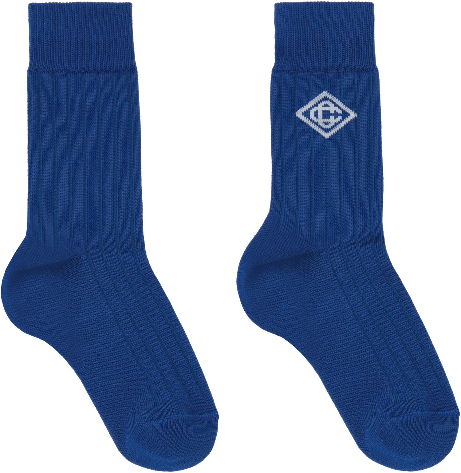Strumpor Casablanca Dress Socks Blå | APS25-ACC-086-01, 1