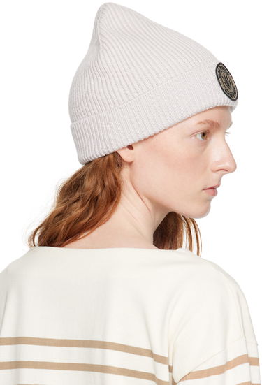Mössa rag & bone Charlie Logo-Embroidered Wool Beanie Svart | WJK22HS009BV09, 4