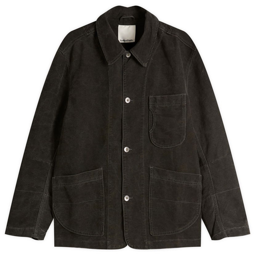 Jacka YMC Construction Jacket Svart | Q5ZAB-01