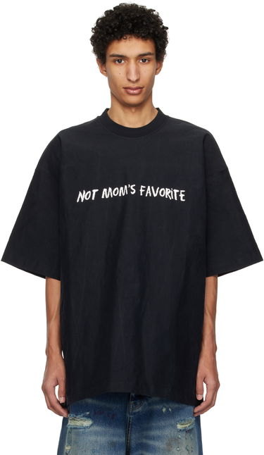 T-shirt VETEMENTS Vetements 'Not Mom's Favorite' T-Shirt Svart | UA66TR100B, 0