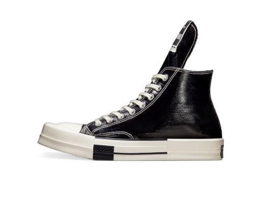 Begränsad upplaga Converse Rick Owens x Chuck 70 Hi "Black" Svart | A01291C