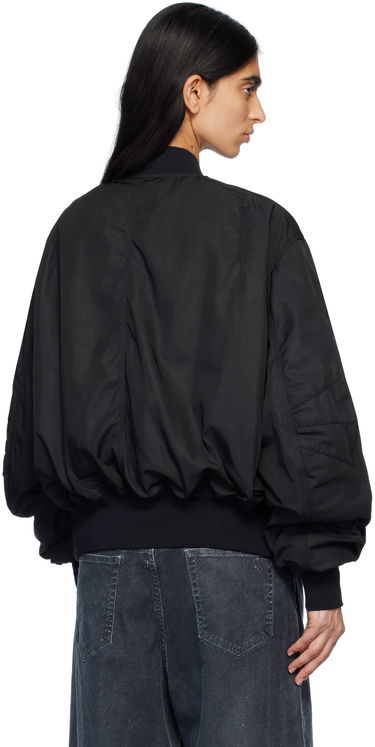 Bomberjacka The Attico Attico Anja Bomber Jacket Svart | 250WCB00070 PLL001AA, 2