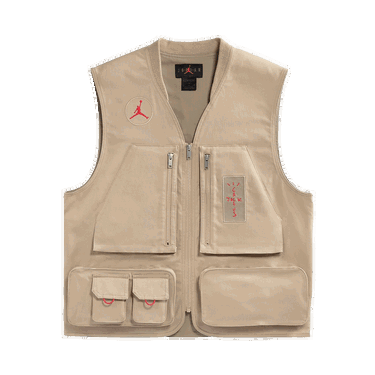 Väst Cactus Jack by Travis Scott Jordan x Utility Vest Beige | CW3169 201, 0