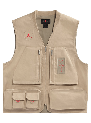 Väst Cactus Jack by Travis Scott Jordan x Utility Vest Beige | CW3169 201
