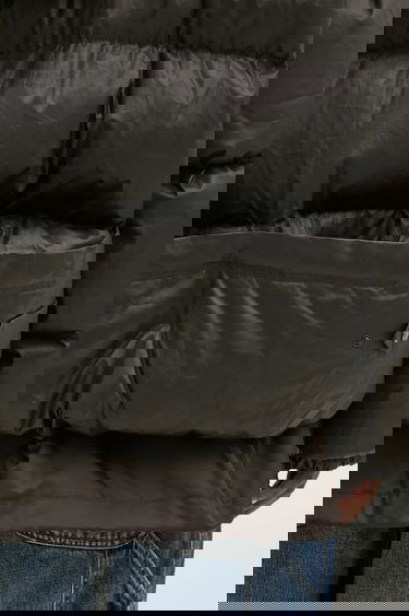 Pufferjacka Ottolinger Ottolinger Deconstructed Double Zip Oversize Puffer Jacket Svart | 2209060205, 5