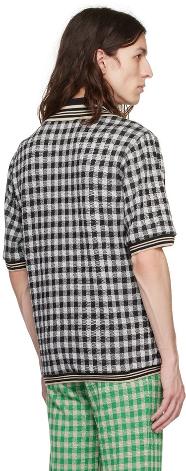 Polotröja Anna Sui Anna Sui Checked Polo Svart | M1023K20, 2