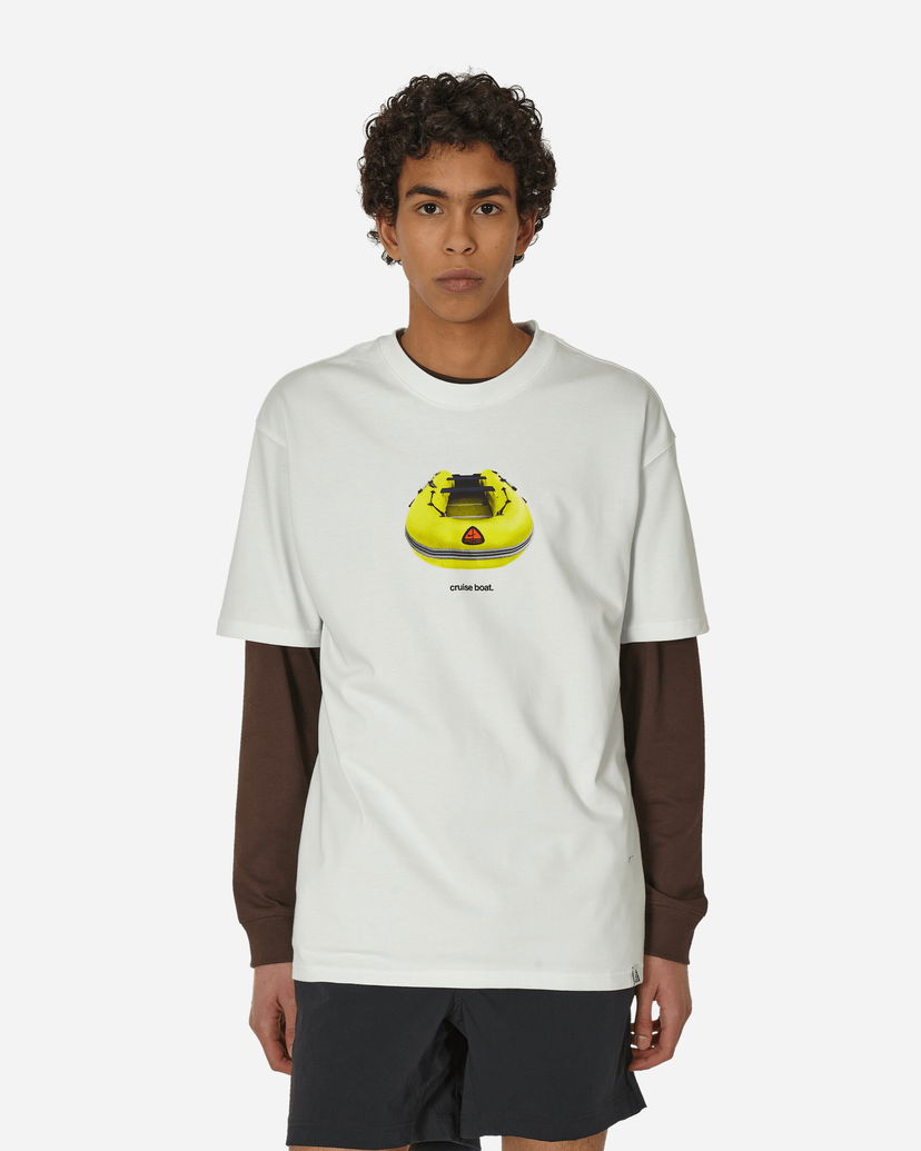 T-shirt Nike ACG Dri-FIT Cruise Boat Summit White Vit | FQ3725-121